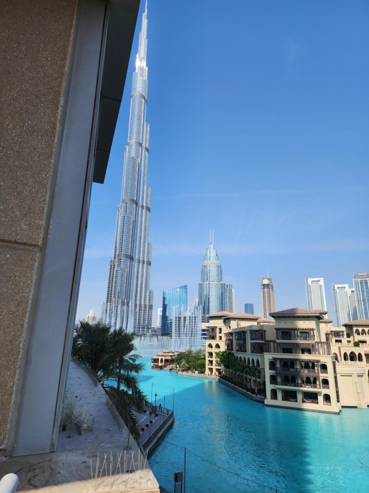 Ferienwohnung Downtown Oasis, Burj Khalifa Views, Luxury Amenities Dubai Exterior foto