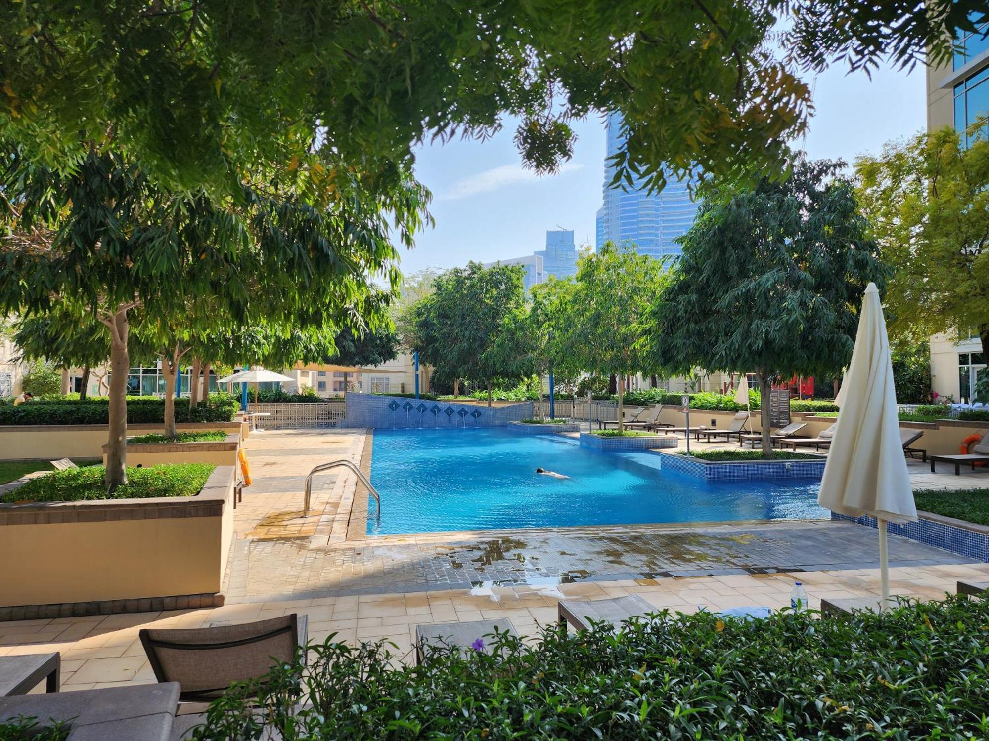 Ferienwohnung Downtown Oasis, Burj Khalifa Views, Luxury Amenities Dubai Exterior foto