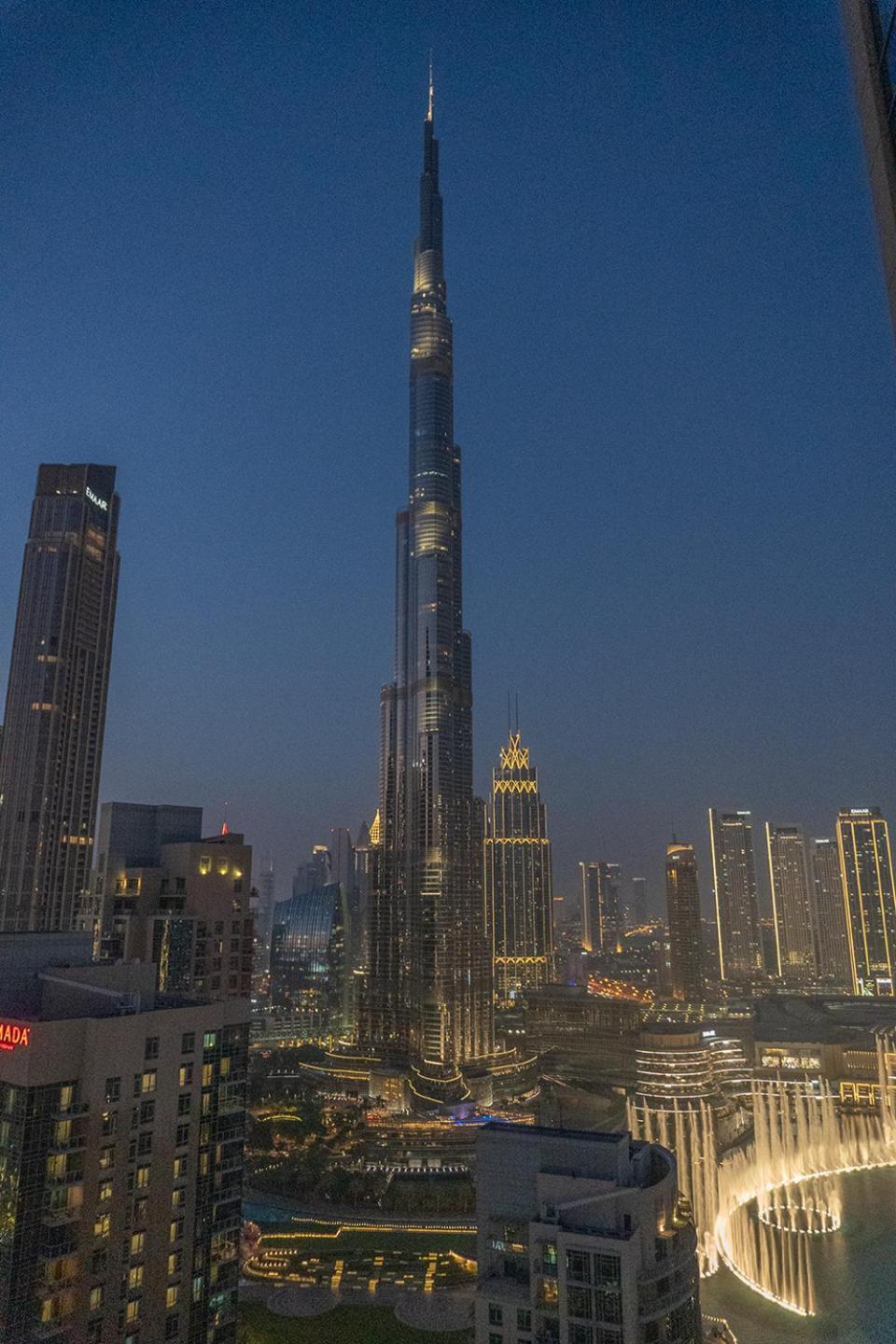 Ferienwohnung Downtown Oasis, Burj Khalifa Views, Luxury Amenities Dubai Exterior foto
